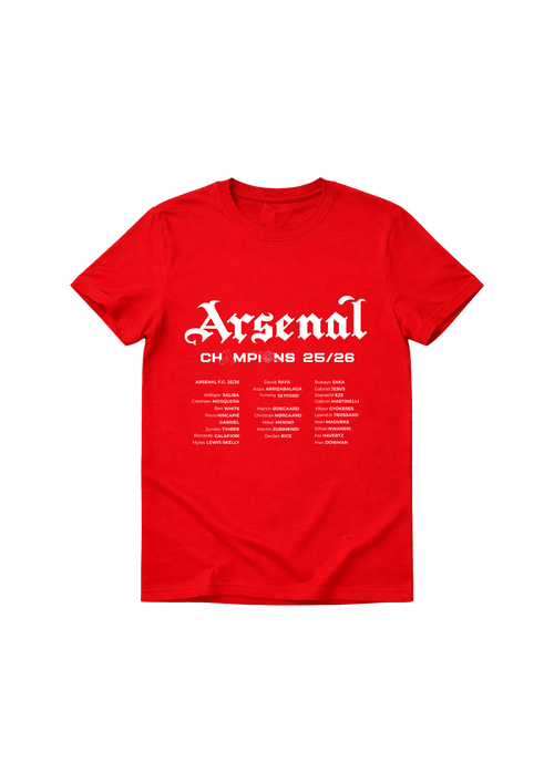 Champions Red Tee